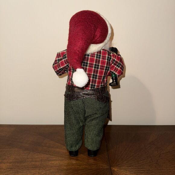 Santa Figure With Toy Soldier Hammer Screws + Apron Gift 16” - Picture 3 of 10